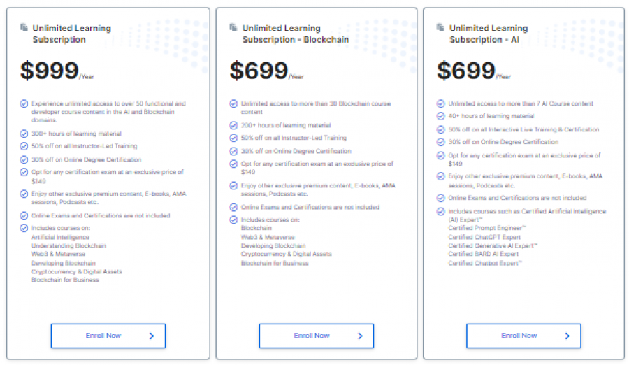 Alaya AI Pricing Screenshot