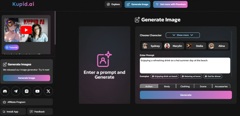 Kupid AI Generate Image