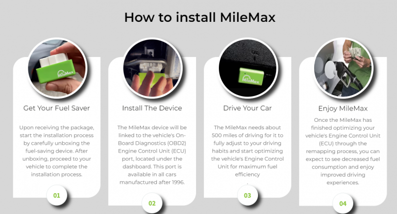 Milemax How to install MileMax