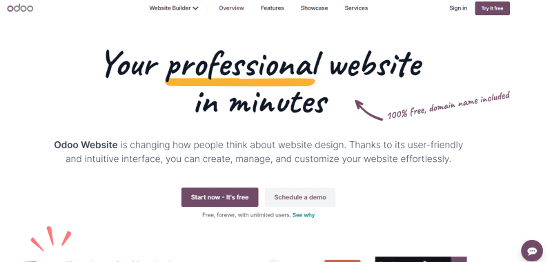 Odoo Home Page