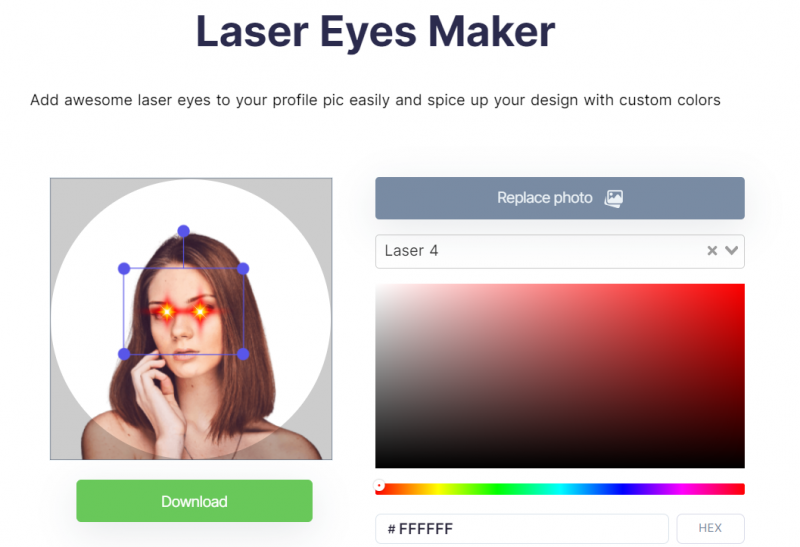 PFPMaker Laser Eyes Maker