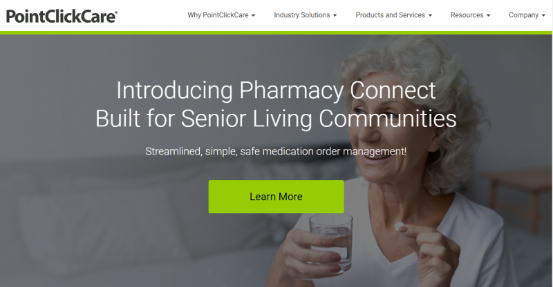 PointClickCare Home Page