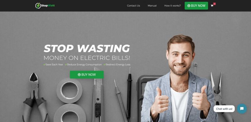 StopWatt Home Page